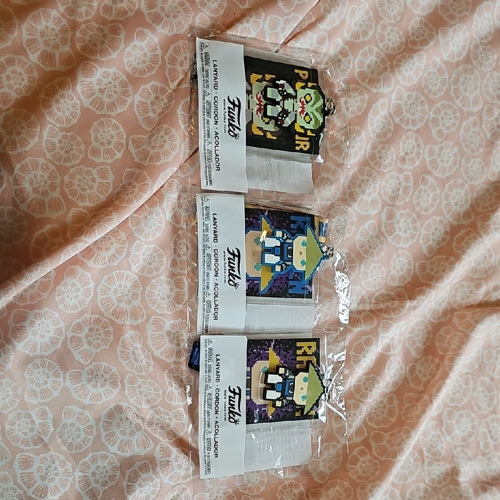 Funko Rick and Morty Lanyard Sets X 3